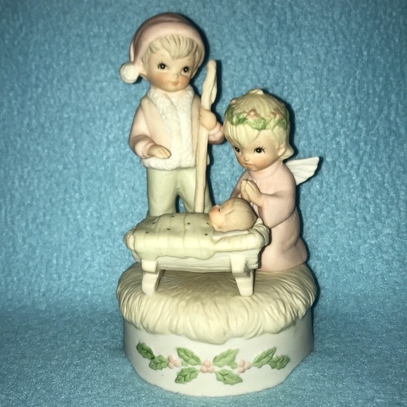 𝅺LEFTON China Vintage Manger Scene - Picture 1 of 7